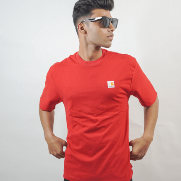 Carhartt Red Basic Over-Sized T-Shirt