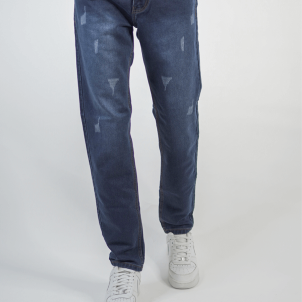 Blue Basic-Rugged Denim Jeans