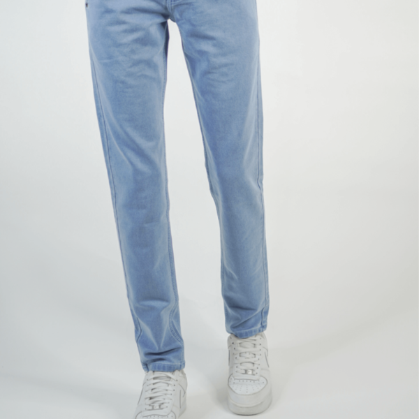 Basic Light-Blue Denim Jeans