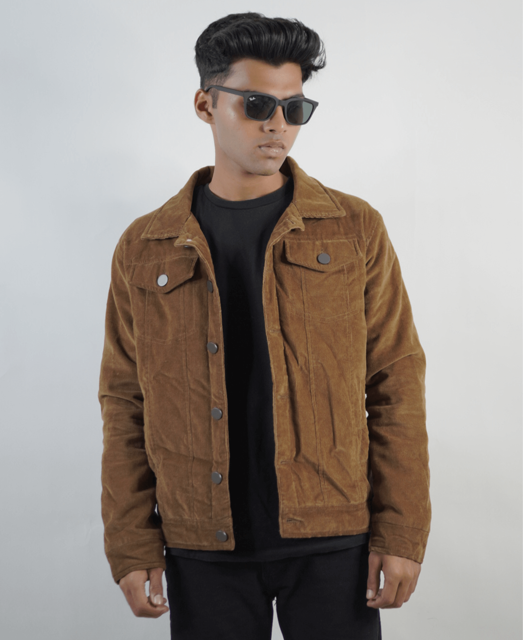 Corduroy Brown Jacket - istabraq.in